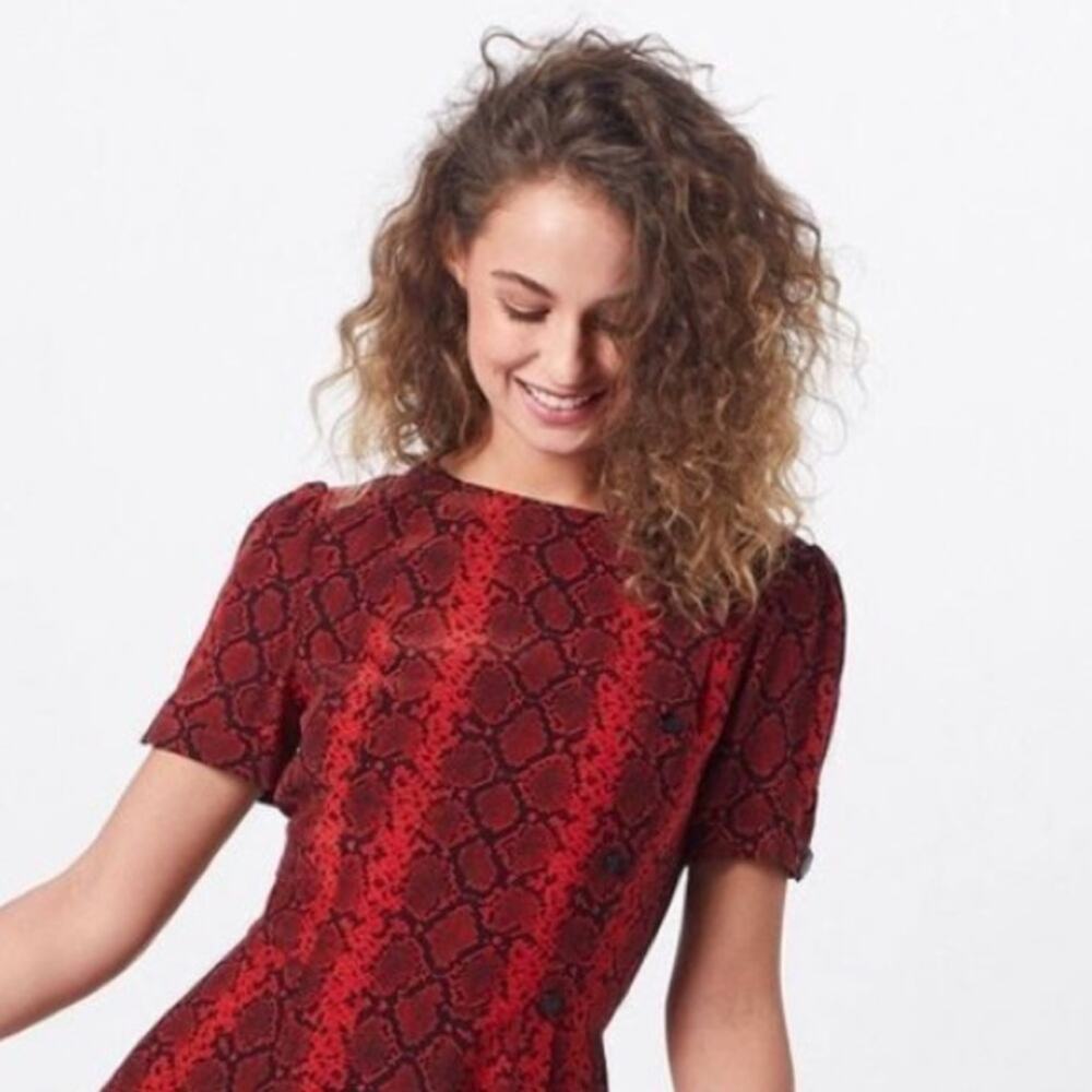 Kooples Paris python crop top - Picture 4 of 10